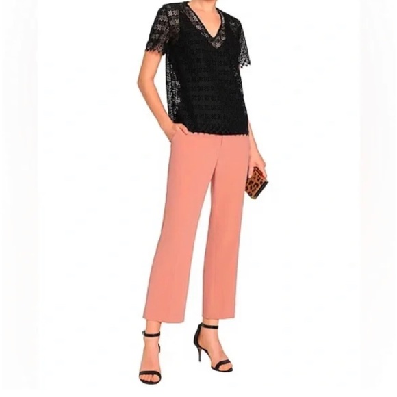 Sandro Alys Black Lace Blouse - Picture 7 of 8